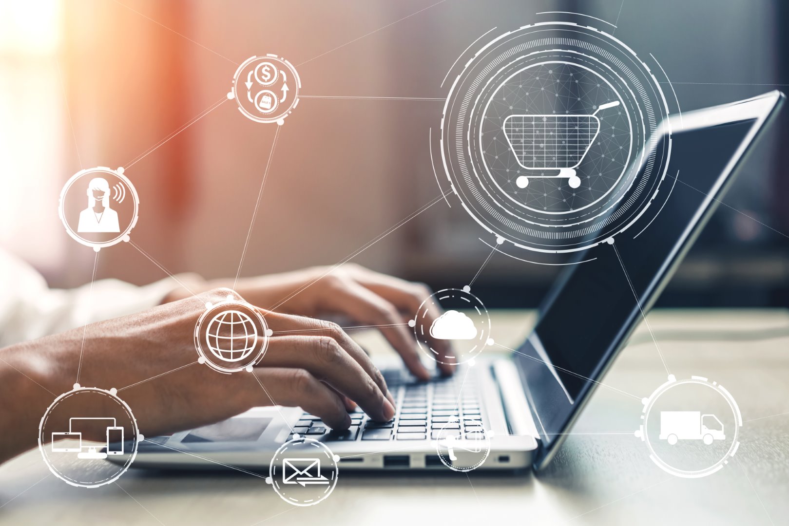 PNV creation of online stores